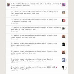 2 acceptance notice for same purchase!!